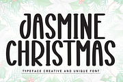 Jasmine Chiristmas | Script Font, a Script Font by Scratchones (Thumbnail 1 of 8)