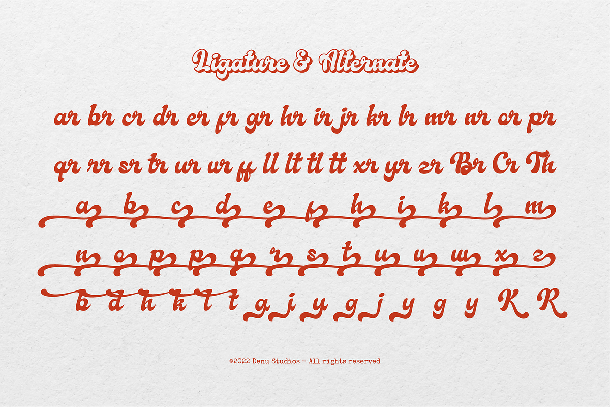 Karstelo | Retro Bold Font, a Script Font by Denustudios (Photo 12 of 12)