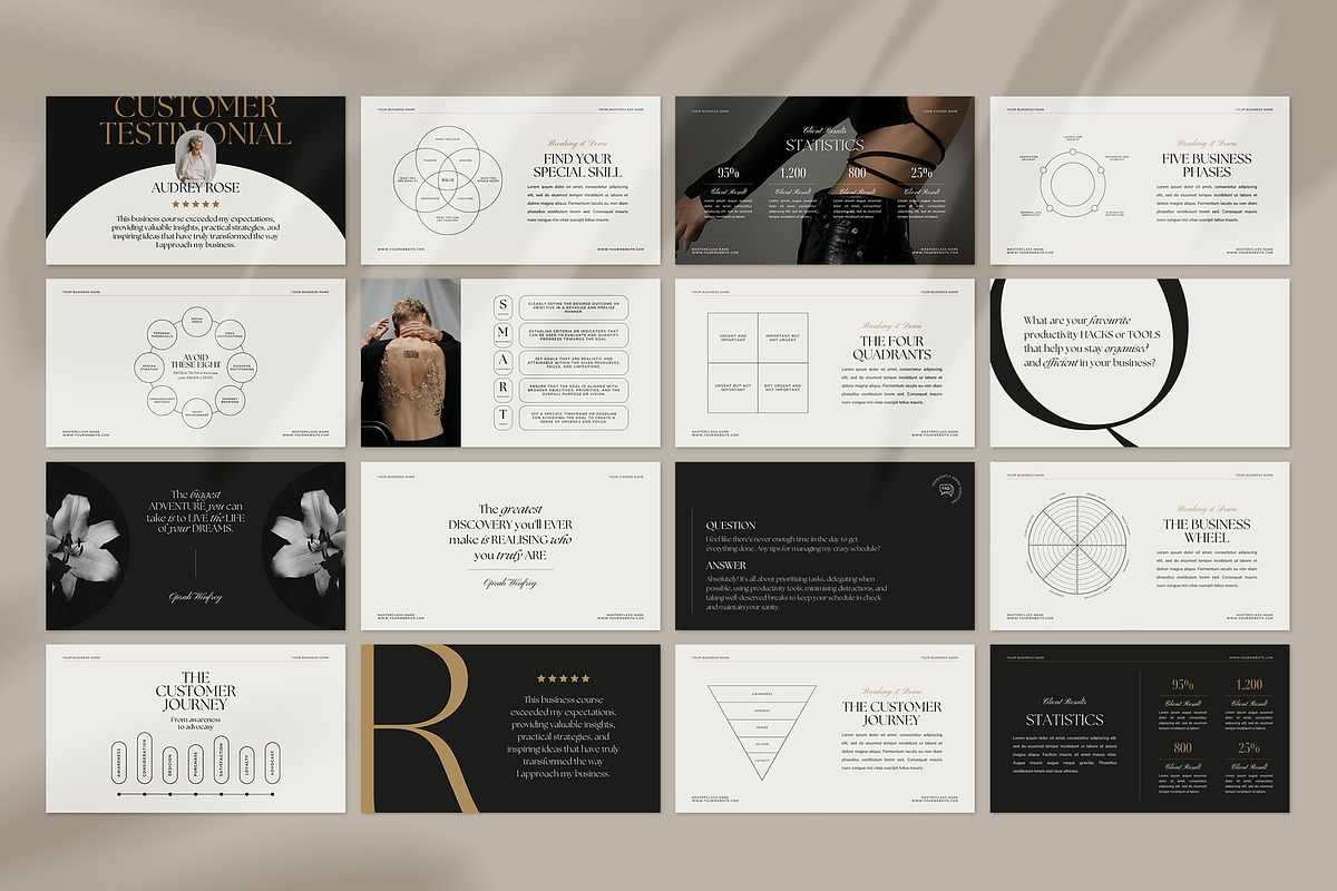 Business Coach Slide Deck CANVA, a Presentation Template by Studio Loire (Photo 8 of 10)