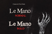 Le Mano - Unique Serif Display Font, a Serif Font by Afkari Studio (Thumbnail 2 of 10)