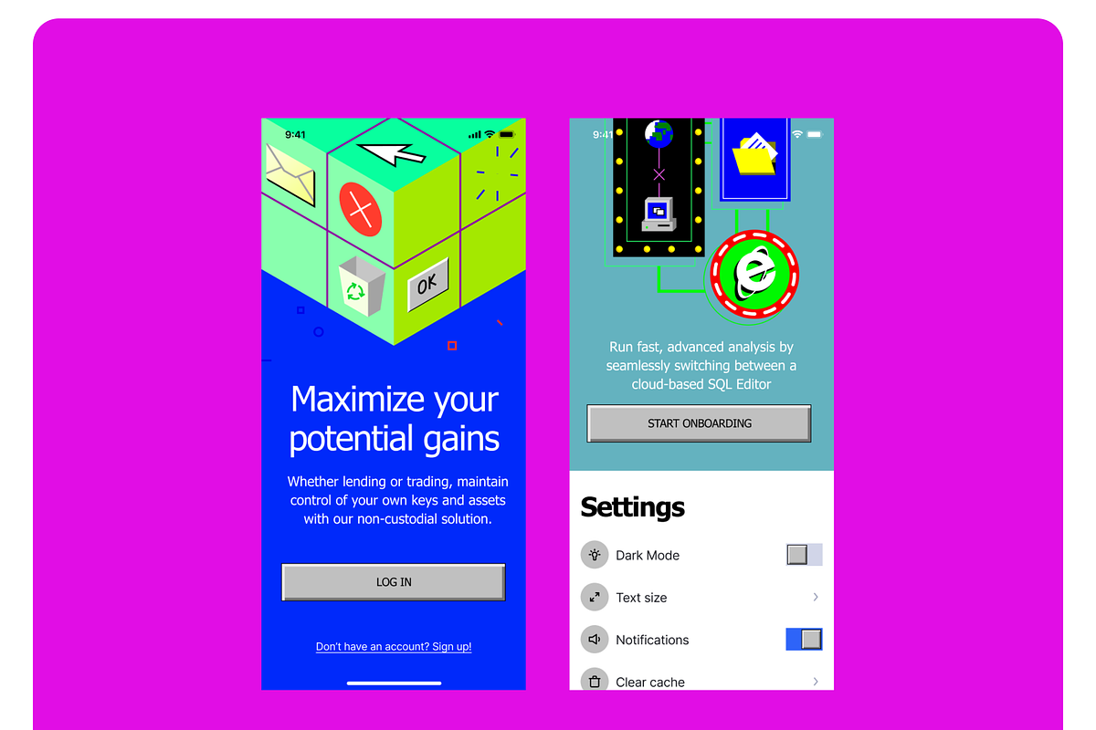 90s Illustrations, a Templates & Theme by Craftwork (Photo 4 of 7)