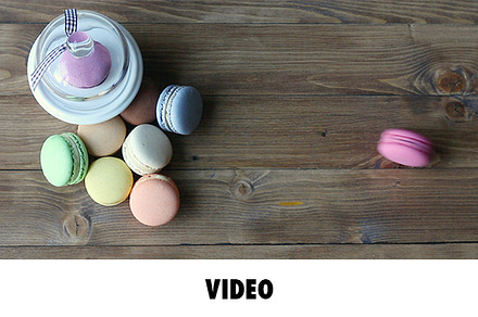 Video Macaron Cookie