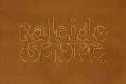 Kaleidoscope - Hand Drawn Retro Font, a Sans Serif Font by Madeline ODonoghue Design (Thumbnail 4 of 7)