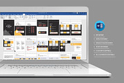 Project Proposal Brochure Template, a Brochure Template by White Graphic (Thumbnail 2 of 16)