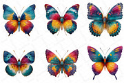 Colorful Butterfly Juneteenth Clipar, an Illustration by DreamPrint404 (Thumbnail 4 of 5)