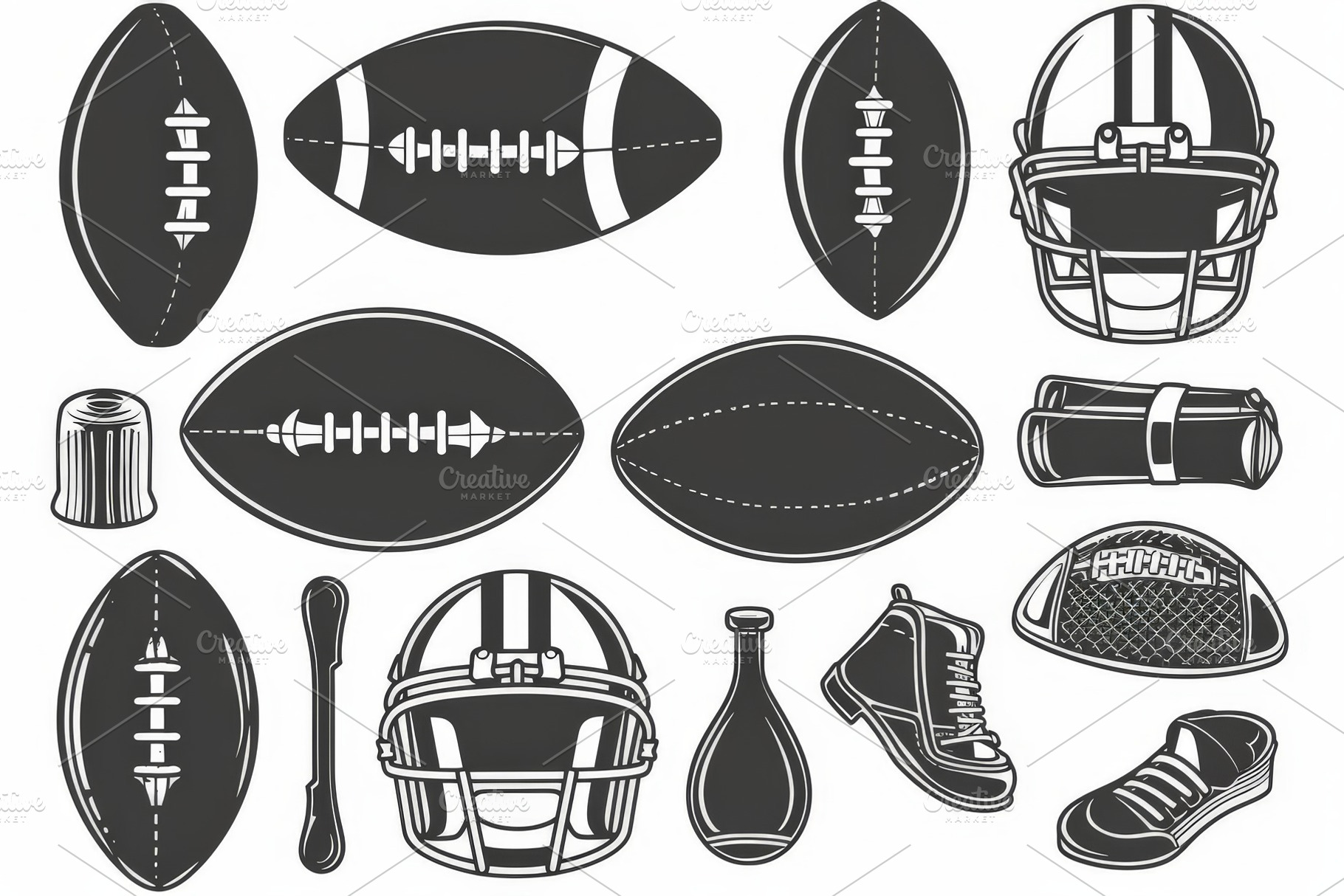 American football ball sports play, a Sports & Recreation Photo by Pixeness Studio