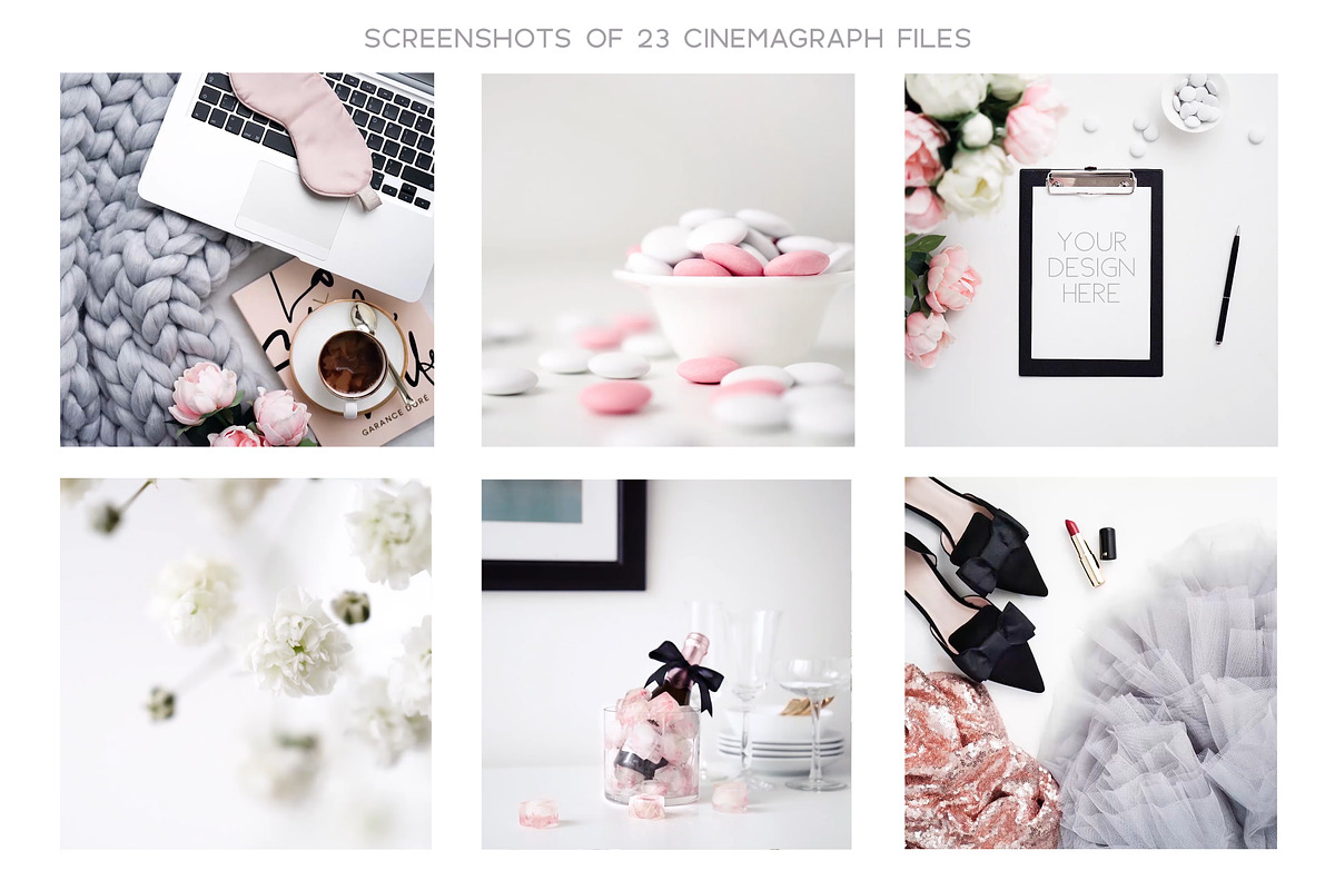 ANIMATED Instagram photos Feminine, a Social Media Template by Una Matison (Photo 8 of 20)