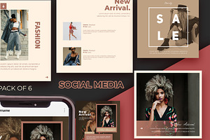 Social Media Kit Fashion, a Social Media Template by kamalrawat_gd