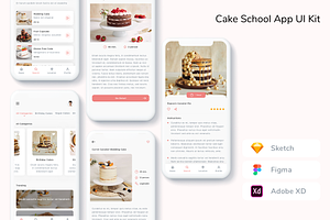 Cake School App UI Kit