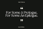 TAN - CALIFORNIA, a Serif Font by TanType (Thumbnail 3 of 16)
