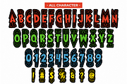 Stackeds - Quirky Display Font, a Handwritten Font by Pian45 Studio (Thumbnail 2 of 6)