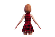 3D Stylized Girl_SG3FC, a Characters & Person 3D Model by LomellRueca (Thumbnail 10 of 23)