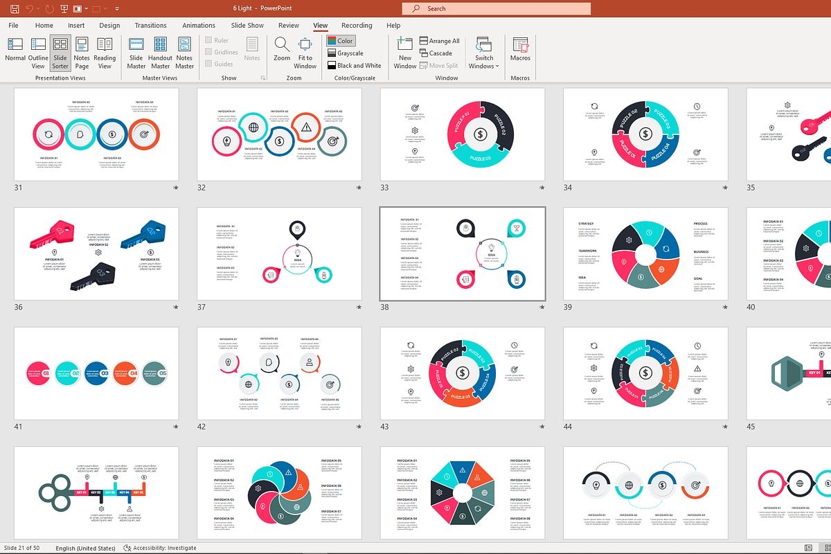 Next Level PowerPoint Presentation, a Presentation Template by Infographics project (Photo 8 of 13)