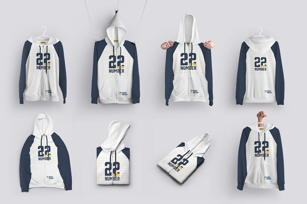24 Zip Hoodie Mockup (Collection #5), a Hoody Mockup by Grow Design Craft Studio (Photo 6 of 7)
