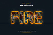 Editable Fire Text Effects, a Layer Style Add-On by MRI STUDIO (Thumbnail 9 of 11)