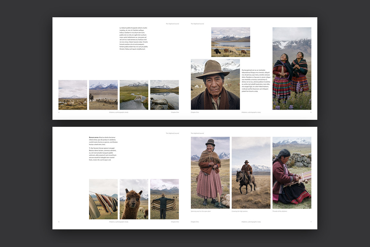 Landscape Photo Book Template, a Brochure Template by BrandPacks (Photo 3 of 8)