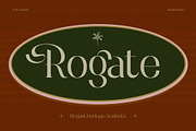 Rogate – Elegant Heritage Serif, a Serif Font by Brand Earth (Thumbnail 1 of 7)