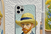The phone case that Van Gogh also wa, a Mockup by TesMarteaux (Thumbnail 3 of 4)