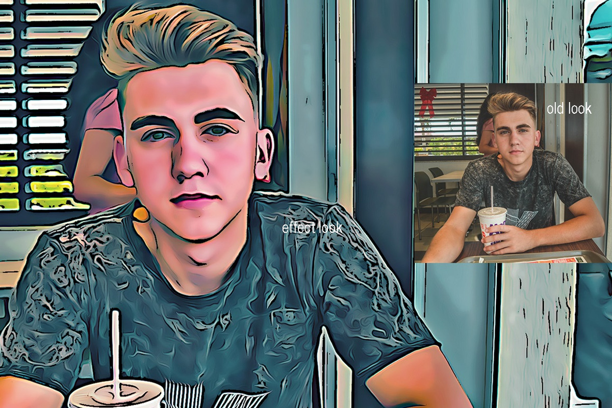 Comic Portrait Effect, a Brushes & More by MRI STUDIO (Photo 7 of 15)