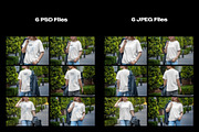 Mockup T-Shirt on a Girl on the Walk, a Shirt Mockup by Grow Design Craft Studio (Thumbnail 7 of 7)