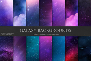 Galaxy Space Backgrounds