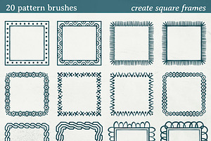 20 Pattern Brushes