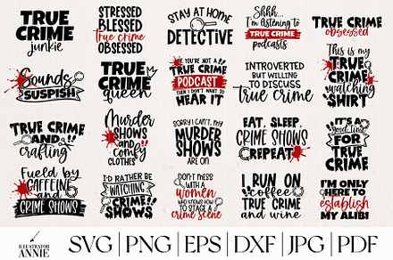 True Crime Quote Bundle