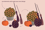 Halloween Dachshunds, a Seasonal Illustration by YuNa (Thumbnail 6 of 15)