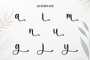 Simple Maybie | Script Font, a Handwritten Font by Scratchones (Thumbnail 8 of 9)