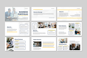 Business Portfolio Keynote Template