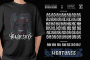 Dead Sky Darkletter Typeface, a Blackletter Font by alit design (Thumbnail 10 of 17)