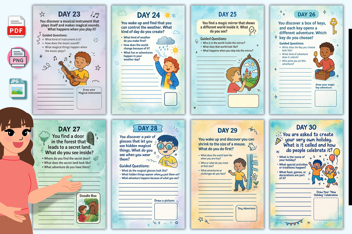 Creative Writing Workbook For Kids preview 3