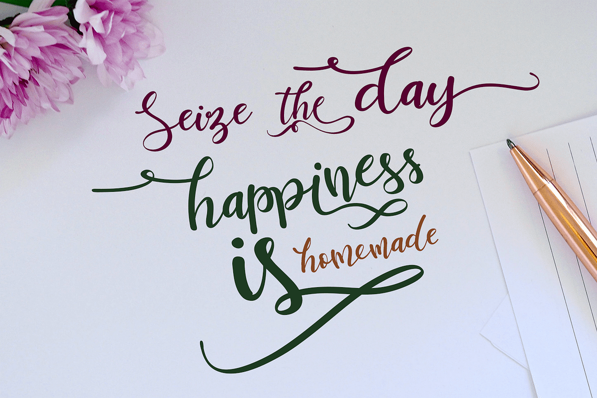 Groovy Soumaya Font, a Handwritten Font by Letterhanna Studio (Photo 3 of 17)