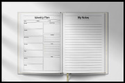 2026 Weekly Planner, a Stationery Template by Designmela01 (Thumbnail 6 of 7)