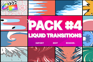 Liquid Transitions | FCPX, a Templates & Theme by FlashFXbox