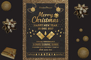 Merry Christmas Flyer, a Flyer Template by Creative  designer (Thumbnail 2 of 5)