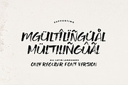 Angel Brush & SVG Font, a Handwritten Font by Cruzine (Thumbnail 7 of 10)