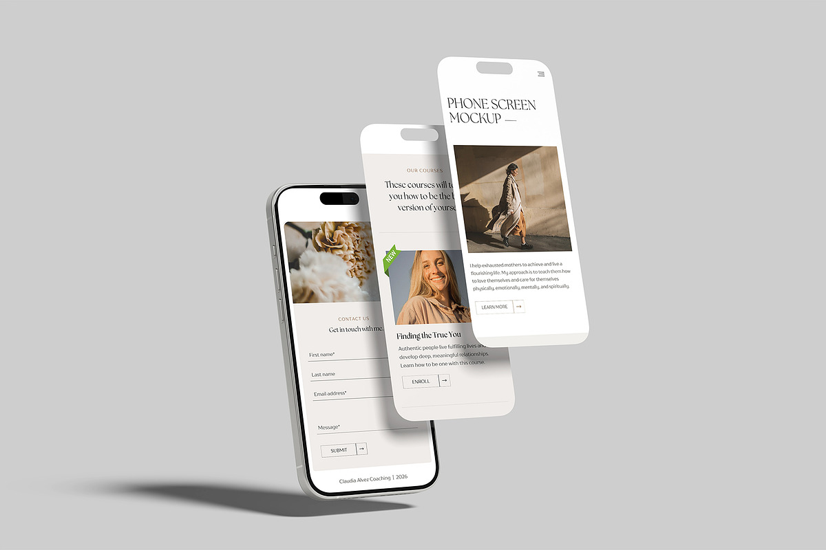 iPhone Screen Mockup, an iPhone Mockup by Amigos__46 (Photo 3 of 10)