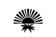 Desert Sunset Landscape Bundle, an Illustration by yasushie (Thumbnail 15 of 31)