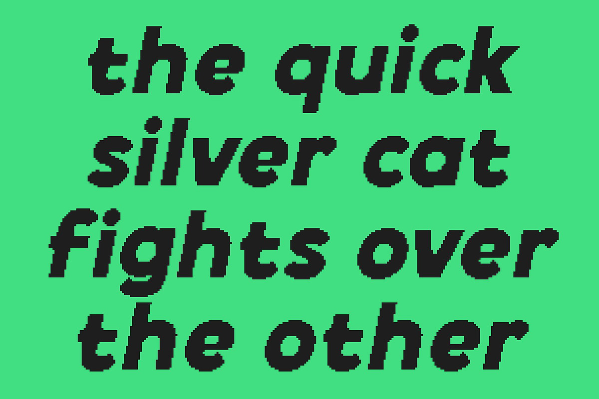 Derian Pixel, a Sans Serif Font by Craft Supply Co. (Photo 4 of 8)