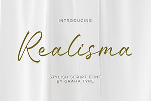 Realisma - Stylish Script