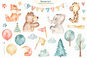 Transport bundle partIII watercolor, a Decorative Illustration by Marina Ermakova (Thumbnail 24 of 29)