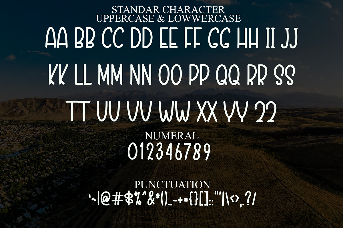 Present Highschool, a Sans Serif Font by InermediaSTUDIO (Photo 8 of 8)