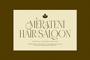 Mitra Macro Luxury Ligature Serif, a Serif Font by Graphicxell (Thumbnail 5 of 8)