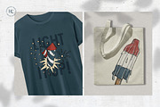 4th of July Hand Drawn Images, a Seasonal Illustration by H&C Drawings & Designs (Thumbnail 9 of 15)