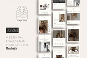 Minimal Flodesk Email Templates, an Email Template by Wonderlik Webdesign (Thumbnail 1 of 9)