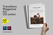 Travellers Magazine, a Magazine Template by Firtana (Thumbnail 1 of 12)