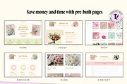 Florist Flower Squarespace Website, a Squarespace Template by Template Twist Shop (Thumbnail 7 of 10)