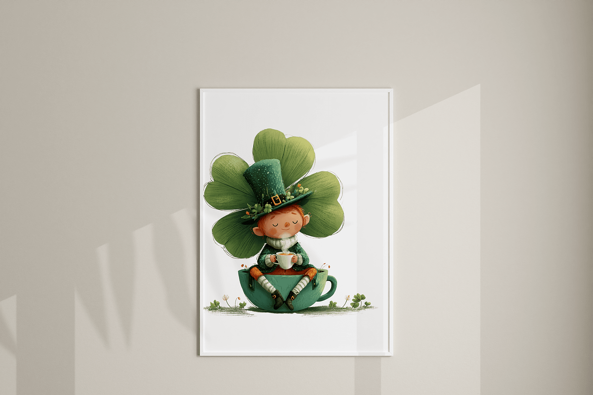 30 Leprechaun Clipart, a Decorative Illustration by Pati Charm Studio (Photo 8 of 8)
