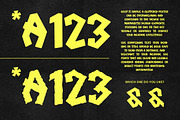 Hardsick - Display Typeface, a Symbol Font by Dryy.type (Thumbnail 5 of 9)
